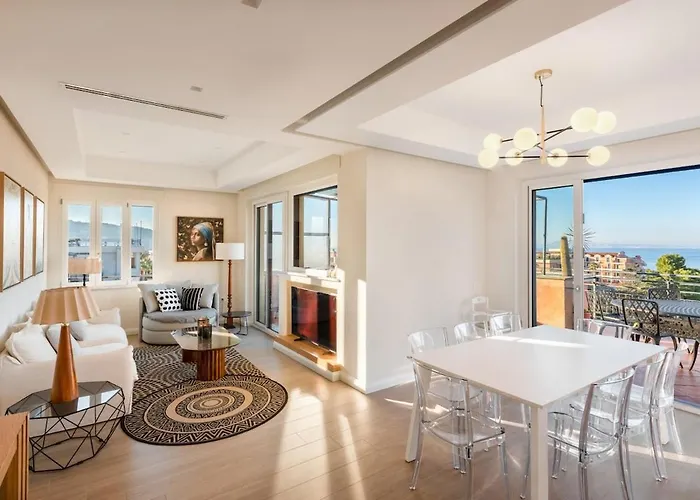 Lux 4br With Seaview Terrace Appartamento Sorrento