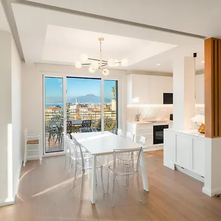 Lux 4br With Seaview Terrace Lejlighed Sorrento
