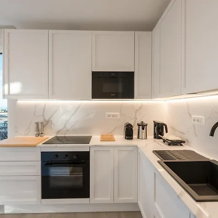 Lux 4br With Seaview Terrace Lejlighed Sorrento