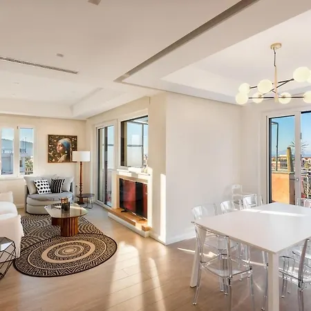 Lux 4br With Seaview Terrace Lejlighed Sorrento